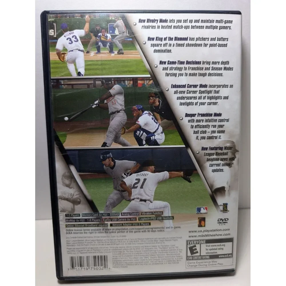 MLB 06: The Show | PlayStation 2 (PS2),‎ 2005 | CIB | Tested & Works